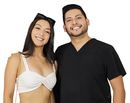 girl on vacation dental cancun mexico