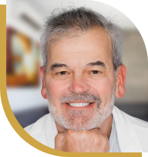 Before and after Snap On Denture