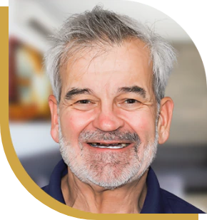 Before and after Snap On Denture