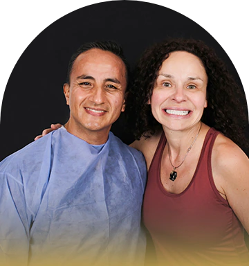 Snap On Denture Final Result, Cancun Dental Design