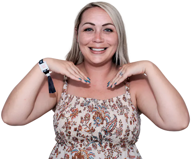 young woman smiling after receiving a smile makeover in mexico